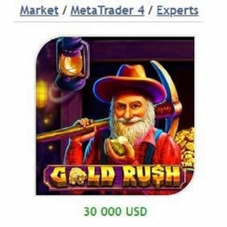 Profitable Gold EA with News Filter Gold Rush Pro MT4 (SOURCE CODE MQ4) Unlimited Version Forex EA MT4 NO DLL